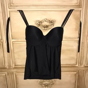 Tankini push up top.